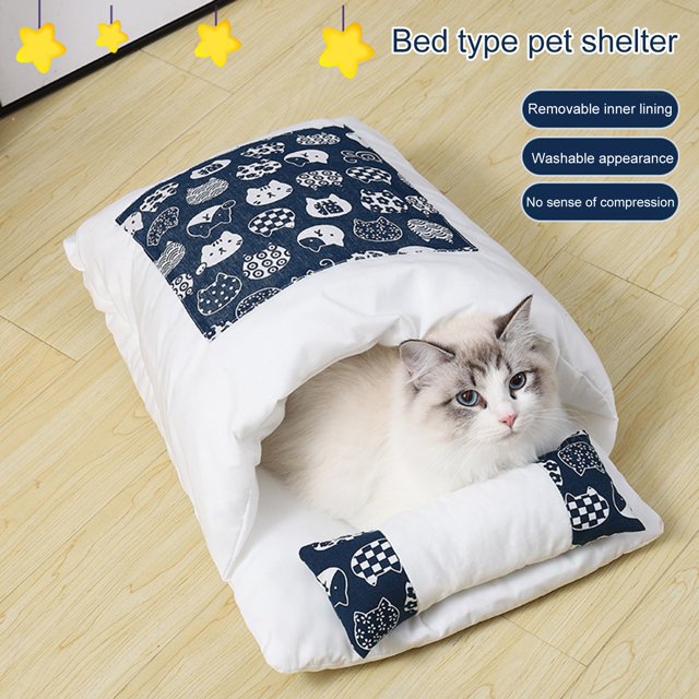 Xeyise Cat Sleeping Bag Super Soft Exquisite Pattern UltraThick