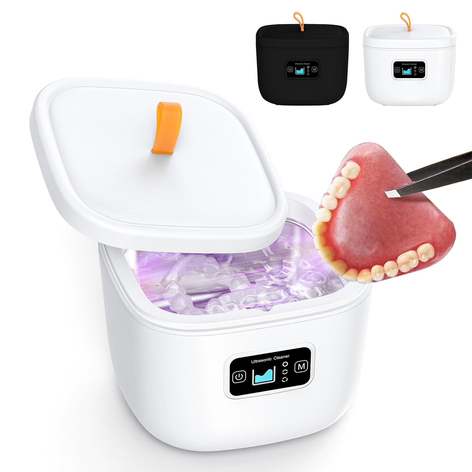 Xeyise Professional US Plug Ultrasonic Retainer Cleaner Stainless Steel