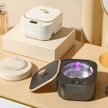 Xeyise Professional Ultrasonic Retainer Cleaner with Timer High Frequency Waterproof US Plug Denture Jewelry Cleaning Machine