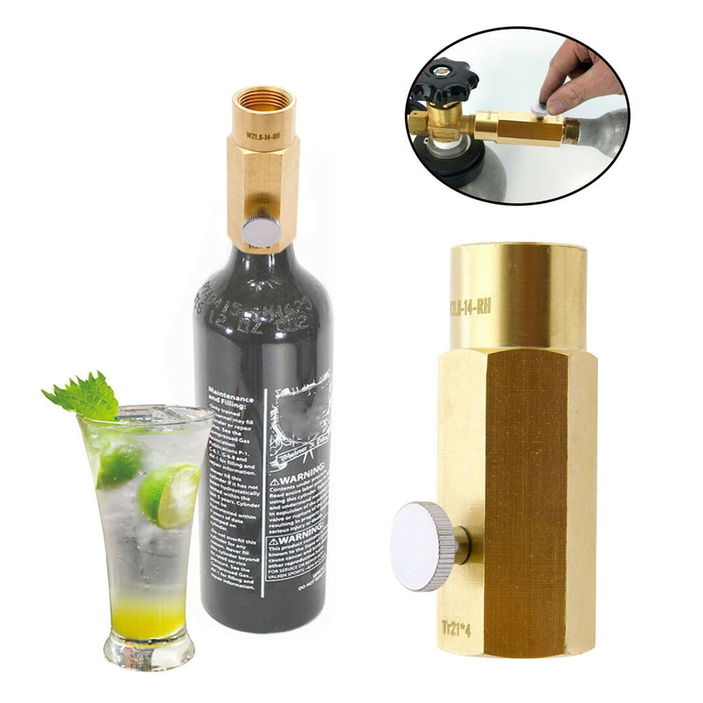 Professioneller CO2 Umfüllschlauch 1,5m - Mit Sicherheitsventil Für Gasflaschen