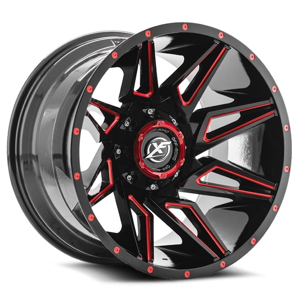 Xf Off-Road Xf-218 20x9 5x127 +12mm Wheel