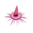 thumbnail image 1 of Xfvqtps 2PC Halloween Witch Hat Party Decoration Props LED Glowing Hat Pink, 1 of 7