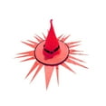 thumbnail image 1 of Xfvqtps 2PC Halloween Witch Hat Party Decoration Props LED Glowing Hat Red, 1 of 7