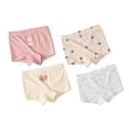 thumbnail image 1 of Xfvqtps 4PCS Kids Toddler Little Girls Underwear Ctton Soft Cute Bear Print Panties Pack for Girls 1-12 Years Beige-01, 1 of 3