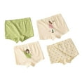 thumbnail image 1 of Xfvqtps 4PCS Kids Toddler Little Girls Underwear Ctton Soft Polka Dot Print Green Panties Pack for Girls 1-12 Years Green, 1 of 3