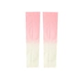 thumbnail image 1 of Xfvqtps Arm Sleeves for Kids Long Fingerless Gloves with Thumb Hole UV Sun Protection Gradient Color Breathable Cooling Reusable Travel Summer Ice Armguard Sleeves for 4-10 Years, 1 of 6
