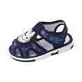 thumbnail image 1 of Xfvqtps Baby Boys and Girls Squeaky Shoes Rabbit Flower Lightweight Breathable Premium Outdoor Beach Cotton Walking Shoes Summer New Casual Comfortable Non Slip Soft Called Shoes Blue, 1 of 10