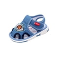 thumbnail image 1 of Xfvqtps Baby Boys Walking Shoes Lightweight Breathable Premium Summer Outdoor Casual Beach Mesh Shoes Casual Comfortable Toddler Sandals Non Slip Soft Called Shoes Blue, 1 of 9