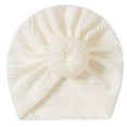 thumbnail image 1 of Xfvqtps Baby Girls Hairband Twist Solid Color Breathable Turban Headwrap for Infant Toddler, 1 of 3