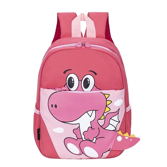 Xfvqtps Backpacks Dinosaur Print Waterproof Large Capacity Schoolbag