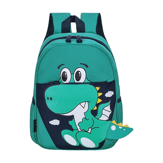 Xfvqtps Backpacks Dinosaur Print Waterproof Large Capacity Schoolbag
