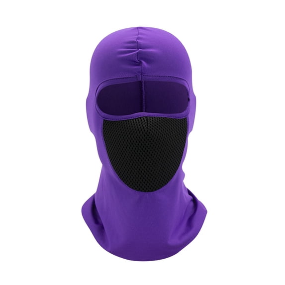 Xfvqtps Balaclava Face Mask for Men Breathable Full Face Mask Sunscreen Neck Protective Cover Helmet Liner for Cycling