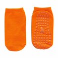 thumbnail image 1 of Xfvqtps Boys and Girls Slipper Socks with Grippy Solid Color Simplicity Non Slip Comfortable Breathable Soft Cotton Socks Orange, 1 of 9
