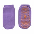 thumbnail image 1 of Xfvqtps Boys and Girls Slipper Socks with Grippy Solid Color Simplicity Non Slip Comfortable Breathable Soft Cotton Socks, 1 of 5