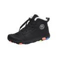 thumbnail image 1 of Xfvqtps Children Snow Boots High Top Outdoor Sports Keep Warm Non Slip Soft Sole Hiking Sneakers Winter Plush Thick Cotton Shoes Boots Black, 1 of 5
