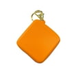 thumbnail image 1 of Xfvqtps Coin Purse Casual Portable New Exquisite Cute Solid Color Silica Gel Square Mini Wallet Orange, 1 of 5
