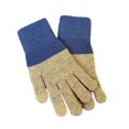 thumbnail image 1 of Xfvqtps Full Finger Gloves Touchscreen Winter Warm Gloves Knit Color Blocking Stretchy Extended Mittens for Women Blue, 1 of 4