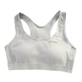 thumbnail image 1 of Xfvqtps Girls Bras with Padded Cotton Sports Training Bra for Teen Big Kids Racerback Solid Color Mesh Comfortable Breathable Girls Bras for 10-18 Years Blue, 1 of 5