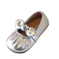 thumbnail image 1 of Xfvqtps Girls Slip on Flats Mary Jane Shoes Soft Sole Bow Detail Ballet Princess Shoes for Spring Summer Casual Outfit, 1 of 9
