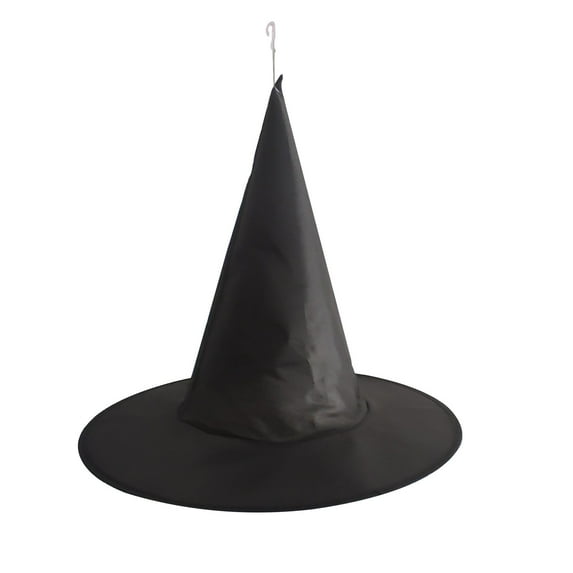 Xfvqtps Halloween Witch Hat Halloween Spire Hats for Party Accessory Black-01