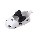 thumbnail image 1 of Xfvqtps Infant Girls Walking Shoes Mary Jane Love Bowknot Cute Princess Non Slip Soft Sole Artificial Leather Prewalker Toddler Cute Fashion Crib Shoes White, 1 of 6