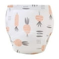 thumbnail image 1 of Xfvqtps Infant Toddler Unisex Training Underwear Potty Pee Training Panties Cotton Soft Carrot Print Bloomer Diaper Covers for 6-15 Months Pink-02, 1 of 2