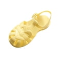 thumbnail image 1 of Xfvqtps Kids Girls Jelly Sandals Closed Toe Princess Flat Summer Beach Waterproof Fisherman Gladiator Sandals, 1 of 9