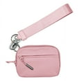 thumbnail image 1 of Xfvqtps Lanyard Card Case Handheld Coin Purse Mini Leisure Nylon Lipstick Storage Bag Pink, 1 of 6