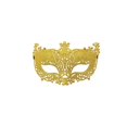 thumbnail image 1 of Xfvqtps Mardi Gras Mask for Women Masquerade Masks Flash Glitter Sparkly Carnival Mask for Makeup Performance Ball Party Gold, 1 of 4