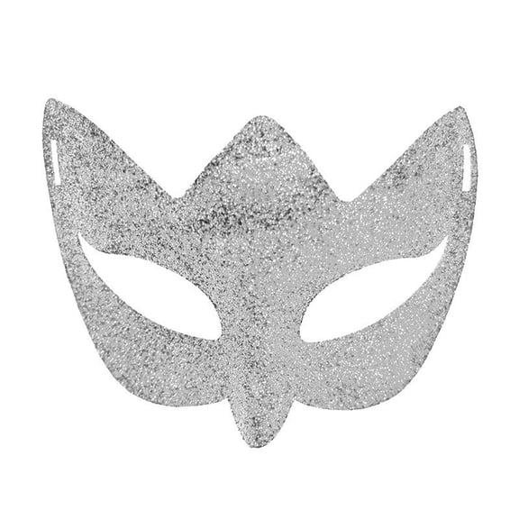 Xfvqtps Masquerade Mask for Men Half Face Holiday Parties and Carnival Mask for Masquerade Balls and Themed Party Silver