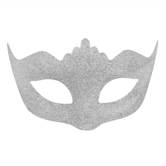 Xfvqtps Masquerade Mask for Men Half Face Holiday Parties and Carnival Mask for Masquerade Balls and Themed Party Silver