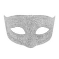 thumbnail image 1 of Xfvqtps Masquerade Mask for Men Half Face Holiday Parties and Carnival Mask for Masquerade Balls and Themed Party Silver, 1 of 6