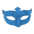 thumbnail image 1 of Xfvqtps Masquerade Mask for Men Half Face Holiday Parties and Carnival Mask for Masquerade Balls and Themed Party Sky Blue, 1 of 6