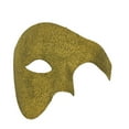 thumbnail image 1 of Xfvqtps Masquerade Mask for Men Half Face One Eye Holiday Parties and Carnival Mask for Masquerade Balls and Themed Party Gold, 1 of 6