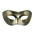 thumbnail image 1 of Xfvqtps Masquerade Mask for Men Half Face Retro Rome Mask Ball Mask Celebrations Party Accessory Gold, 1 of 4