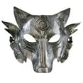 thumbnail image 1 of Xfvqtps Masquerade Mask for Men Half Face Retro Rome Mask Ball Mask Celebrations Party Accessory Silver, 1 of 3