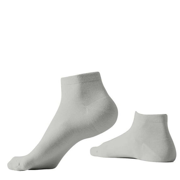 Xfvqtps Men Sports Socks Ankle Short Tube Solid Color Comfortable Breathable Spring and Summer Socks
