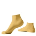 thumbnail image 1 of Xfvqtps Men Sports Socks Ankle Short Tube Solid Color Comfortable Breathable Spring and Summer Socks Yellow, 1 of 6