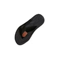 thumbnail image 1 of Xfvqtps Mens Flip Flops with Thick Non-Slip Rubber Sole Solid Color Woven Strap Summer Comfortable Outdoor Beach Sandals for Casual Wear, 1 of 9