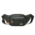 thumbnail image 1 of Xfvqtps Mens Mini Crossbody Bags Multiple Compartments Adjustable Shoulder Strap Lightweight Sports Fashion Belt Bag Green, 1 of 7