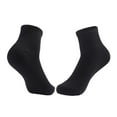 thumbnail image 1 of Xfvqtps Mens Running Socks Cushioned Absorb Sweat Bottom of Towel Mid Tube Socks for Outdoor Cycling Running Sports Socks Black, 1 of 4