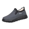 thumbnail image 1 of Xfvqtps Mens Slip on Snow Boots Waterproof Warm Shoes Fleece Lined Winter Casual Comfortable Outdoor Shoes for Fall and Winter Wear Gray, 1 of 9