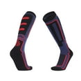 thumbnail image 1 of Xfvqtps Mens Socks Long Knee High Thickened Simplicity Outdoor Sports Climbing Sweat Absorbing Warm at the Bottom of the Towel Warm Skiing Socks Blue, 1 of 4