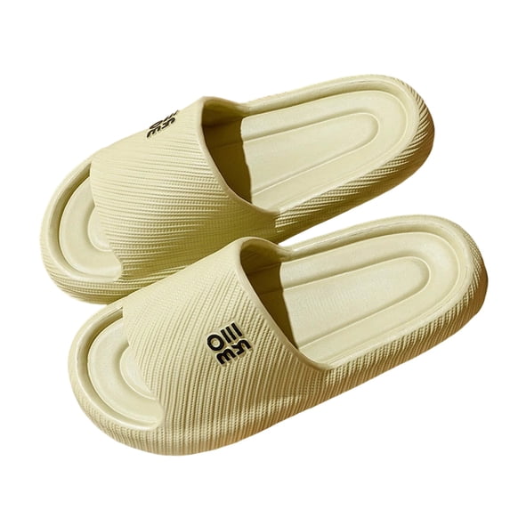 Xfvqtps Mens and Womens Shower Shoes Quick Drying Lightweight Non Slip Soft Sole Breathable EVA Slide Shower Slippers House Slipper for Bathroom Indoor Outdoor Green