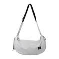 thumbnail image 1 of Xfvqtps Mens and Womens Crossbody Bag Simplicity Multipurpose Large Capacity Fashion Lightweight Shoulder Bag Gray, 1 of 6