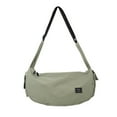 thumbnail image 1 of Xfvqtps Mens and Womens Crossbody Bag Simplicity Multipurpose Large Capacity Fashion Lightweight Shoulder Bag Green, 1 of 6