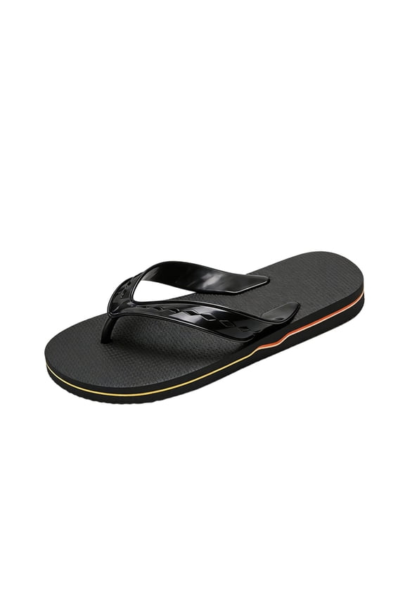 Mens and Womens Flip Flops Lightweight EVA Non-Slip Sole Summer Comfortable Outdoor Beach Sandals for Casual Walking