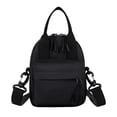 thumbnail image 1 of Xfvqtps Mens and Womens Handbag Small Capacity Adjustable Shoulder Strap Fashion Lightweight Handheld Mini Inclined Shoulder Bag Black, 1 of 7