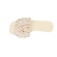 thumbnail image 1 of Xfvqtps New Ladys Slippers Fringe Square Toe Suede Sole Flat Bottomed Comfortable Non-Slip Vacation Beach Summer EVA Slippers Beige, 1 of 9