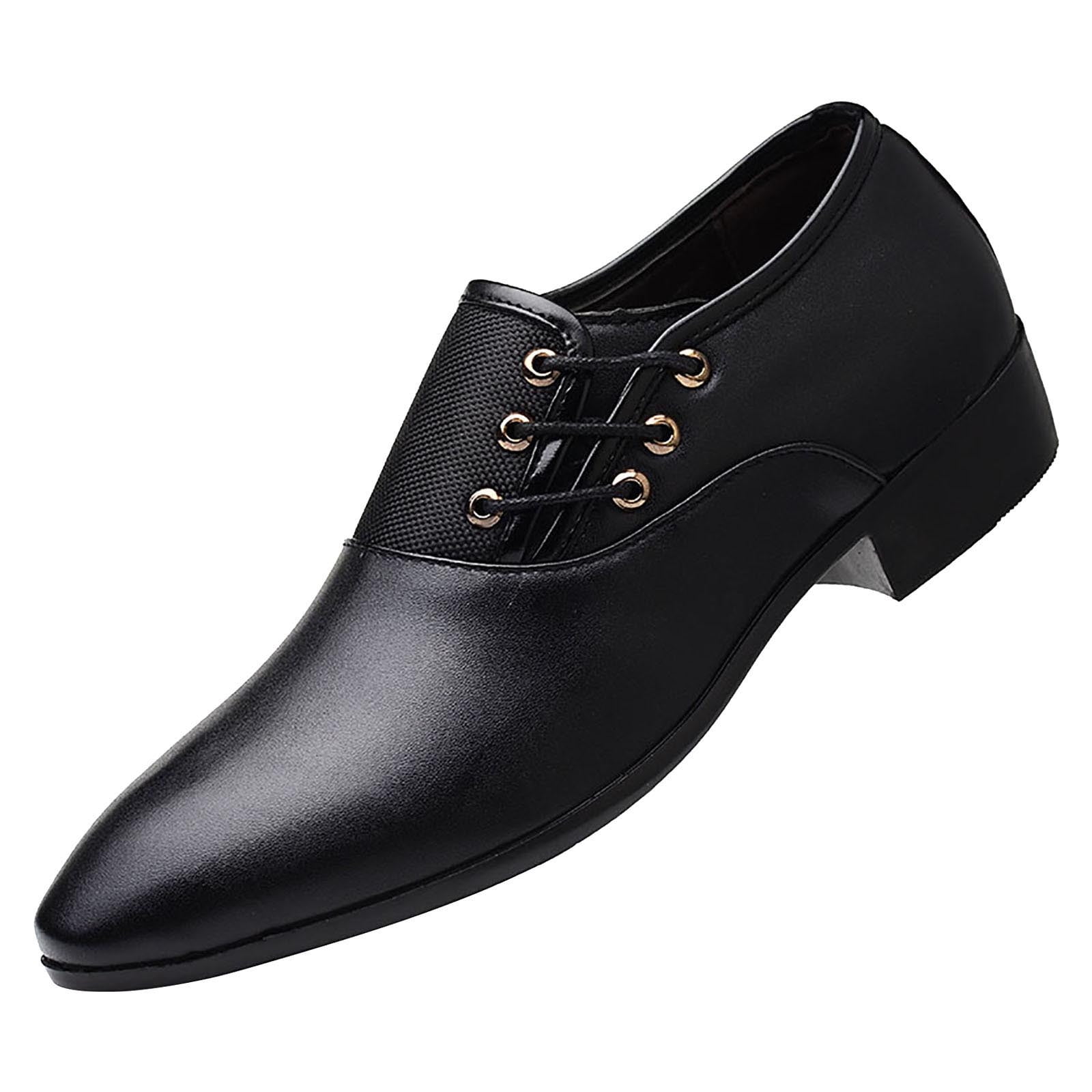 Casual business shoes pointed shoes England wind men's shoes trend large size shoes main image 1